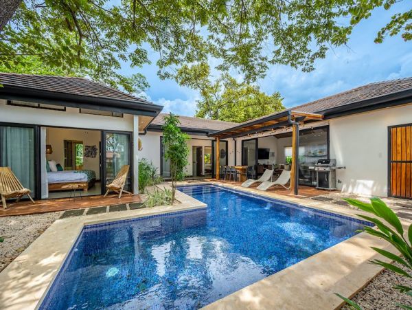 Four Bedroom Private Home In The Heart Of Tamarindo Beach City