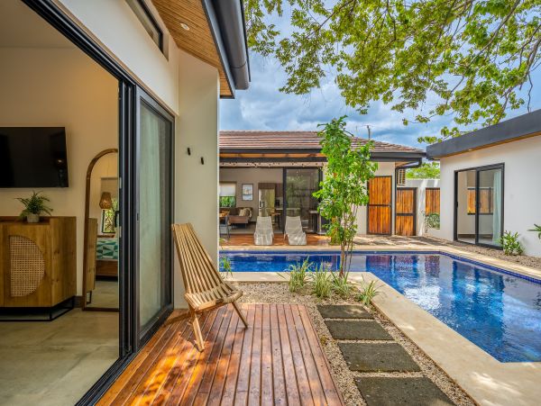 Four Bedroom Private Home In The Heart Of Tamarindo Beach City