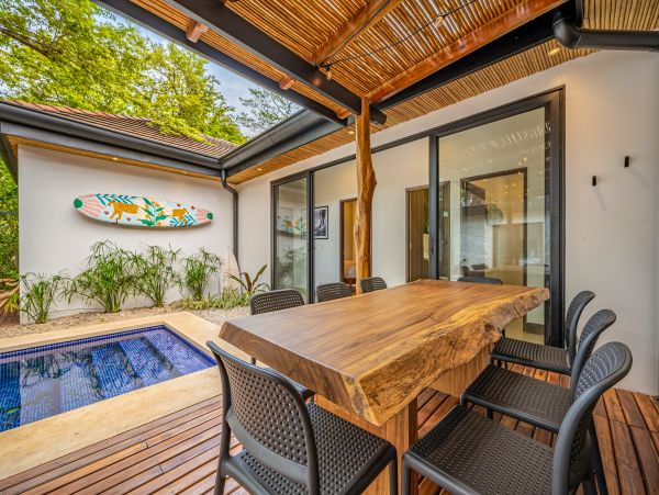 Four Bedroom Private Home In The Heart Of Tamarindo Beach City
