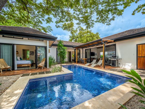 Four Bedroom Private Home In The Heart Of Tamarindo Beach City