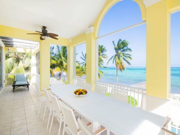 Luxury Beachfront Vacation Rental Cayman Islands Oceanfront Villa