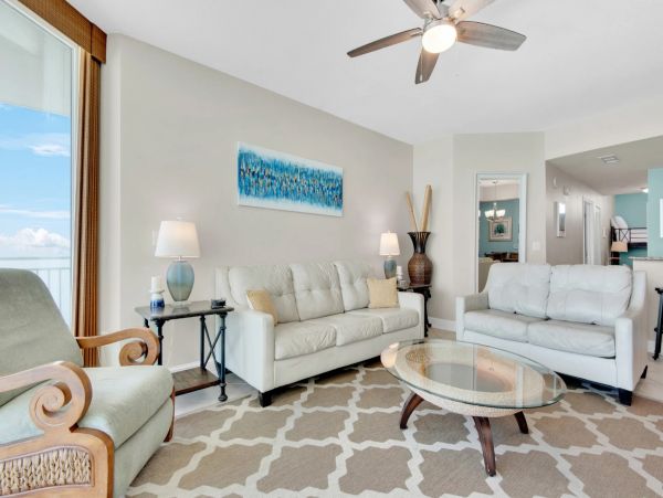 Gulf Front Three Bedroom Rental Condo in Panama City Beach