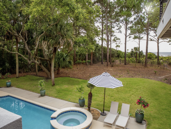 Hilton Head Oceanfront Vacation Rental - South Forest Beach Luxury Home
