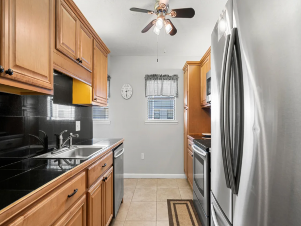 Nice looking condo a block from beach with Resort View