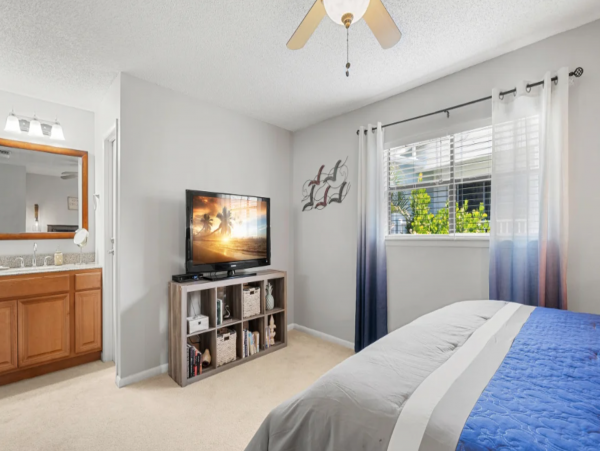 Nice looking condo a block from beach with Resort View