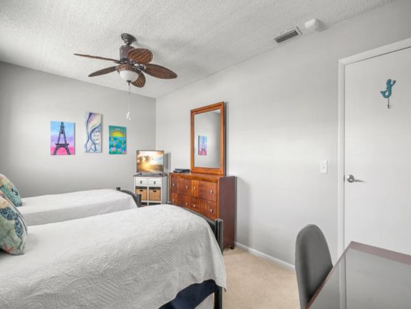 Nice looking condo a block from beach with Resort View