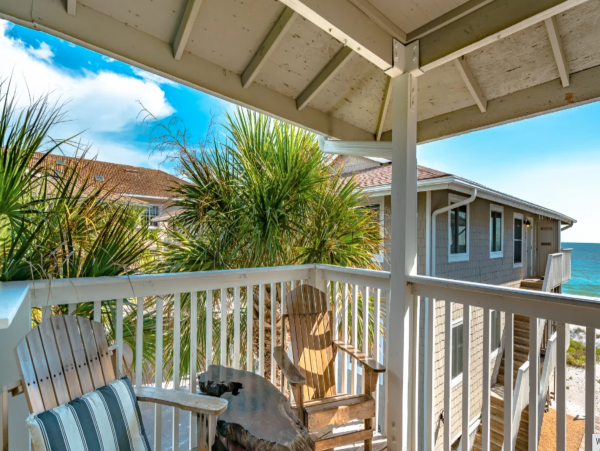 Beachside retreat in low key area