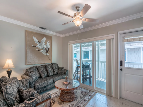 Beachside retreat in low key area