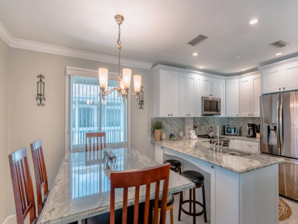 Beachside retreat in low key area