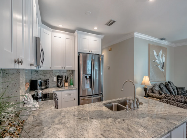 Beachside retreat in low key area