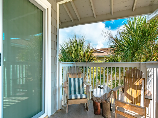 Beachside retreat in low key area