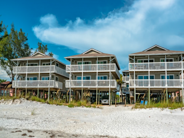 Beachside retreat in low key area