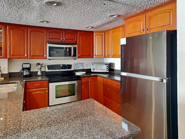 Beach View Vacation Condo with 3 Bedroom