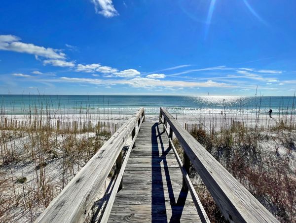 Pensacola Beach Vacation Home with Ocean Views & Tennis Court