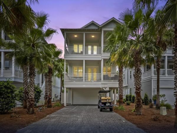 Santa Rosa Beach Vacation Home 5 Bedroom Walk to Beach