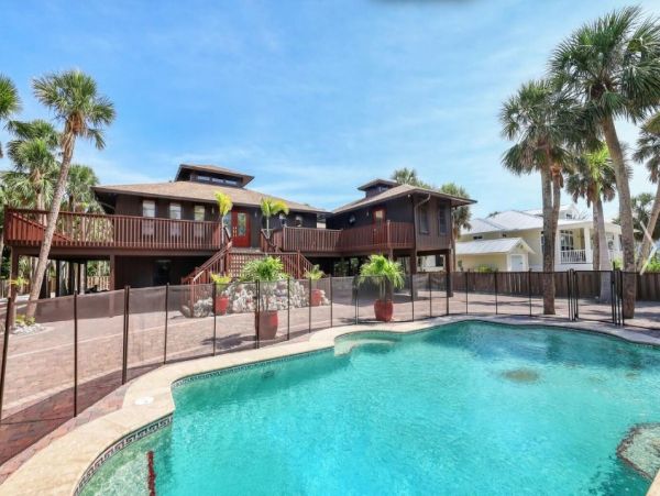 Boca Grande Vacation Home Five Bedroom Walk to Beach