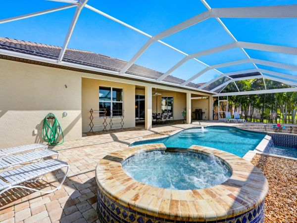 Pure Magic New Pool  Home Cape Coral luxury Interior