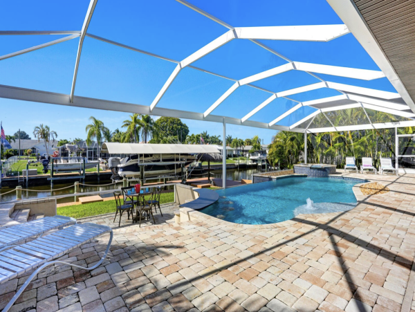 Pure Magic New Pool  Home Cape Coral luxury Interior