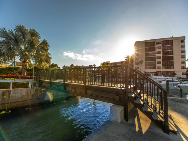 Waterway Views from Every Room in Siesta Key Condo