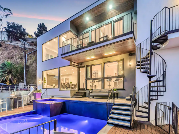 Luxury Hillside Retreat Overlooking Sunset Strip