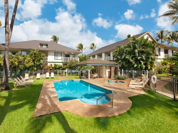 Poipu Vacation Condo Two Bedroom Walk to Beach