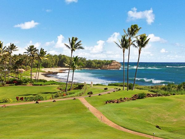 Poipu Ocean View Condo Near South Shore Beaches