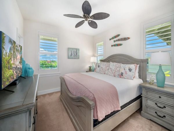Poipu Four-Bedroom Condo with Golf Course Views