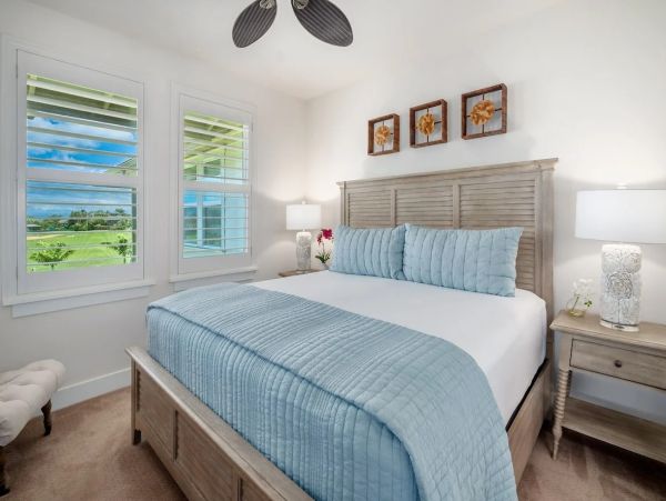 Poipu Four-Bedroom Condo with Golf Course Views