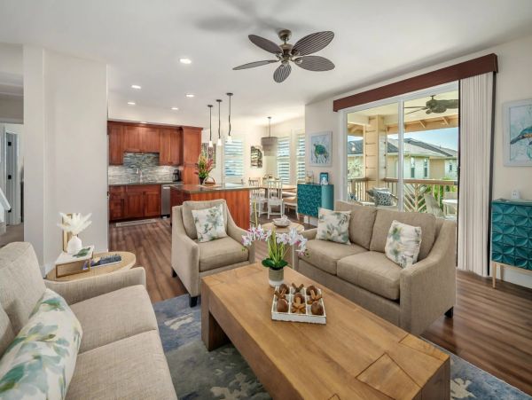 Poipu Four-Bedroom Condo with Golf Course Views