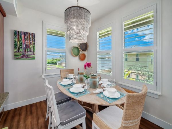 Poipu Four-Bedroom Condo with Golf Course Views