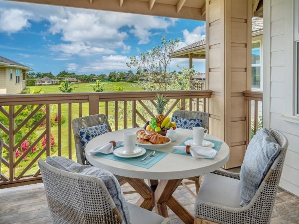Poipu Four-Bedroom Condo with Golf Course Views