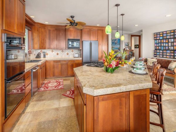 Poipu Luxury Ocean Front Estate Private Pool Main House & Guest Cottage