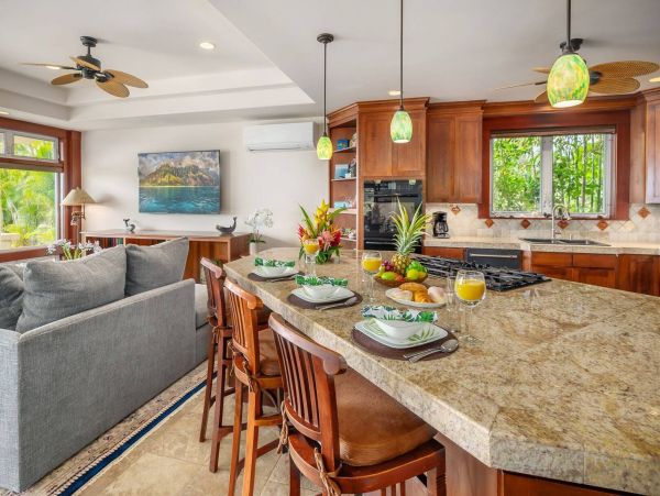 Poipu Luxury Ocean Front Estate Private Pool Main House & Guest Cottage