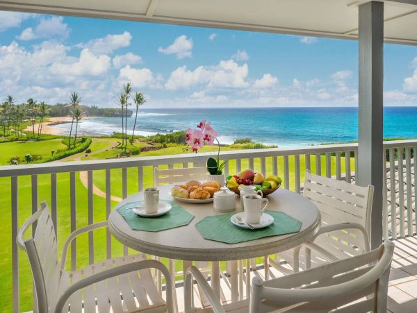 Poipu Vacation Rental - Kauai Oceanfront Condo with Lanai Views