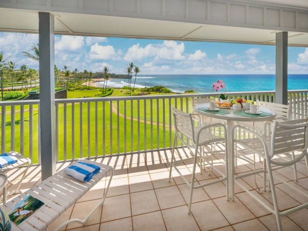 Poipu Vacation Rental - Kauai Oceanfront Condo with Lanai Views