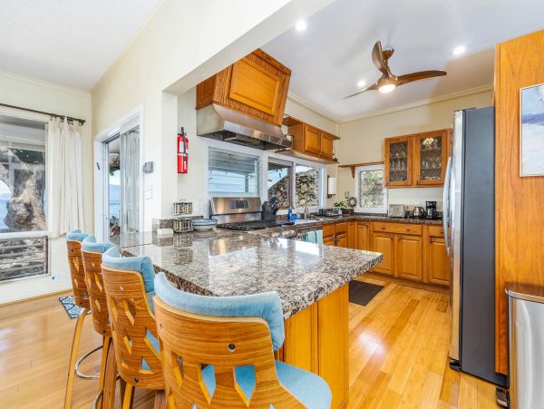 Ocean Front Lahaina Vacation Home Three Bedroom
