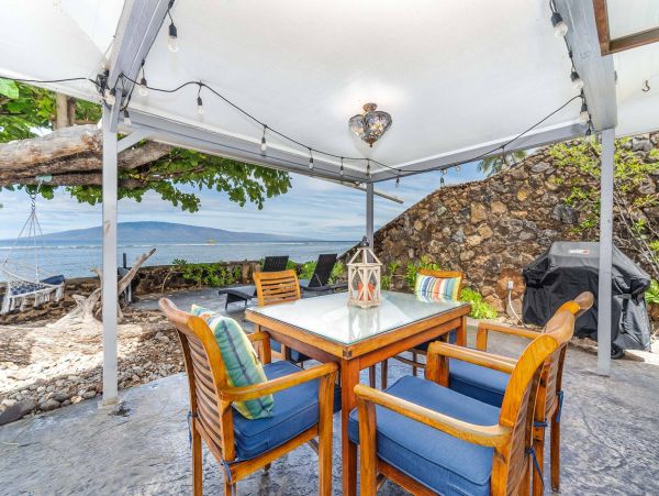 Ocean Front Lahaina Vacation Home Three Bedroom