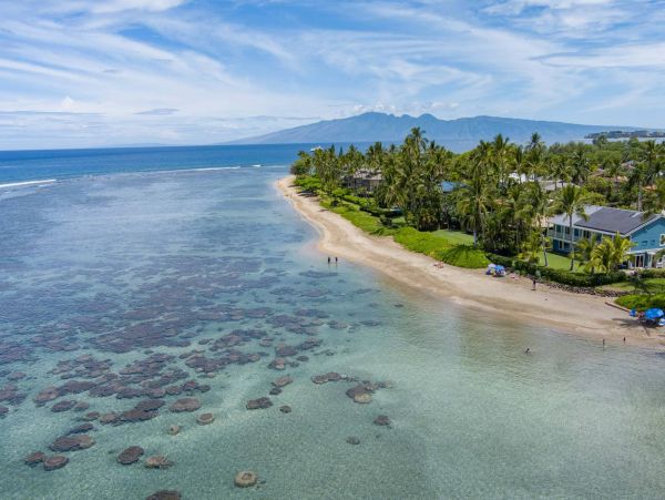 Ocean Front Lahaina Vacation Home Three Bedroom