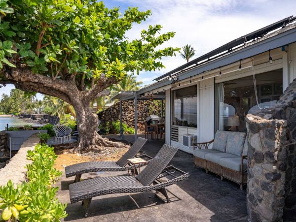 Ocean Front Lahaina Vacation Home Three Bedroom