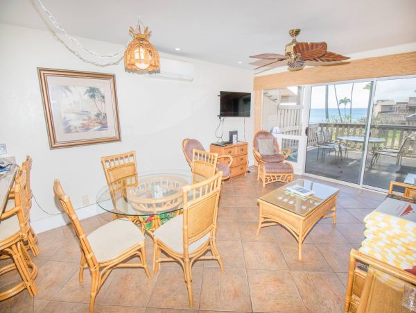 Maui Oceanfront Vacation Rental - Kahana Beachfront Condo with Views