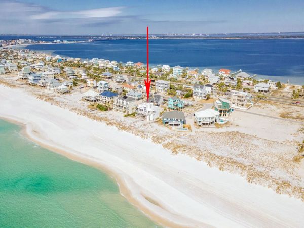 Gulf-Front Luxury Vacation Home in Pensacola Beach Sleeps 15