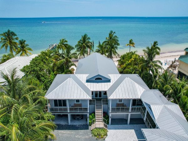 Marathon Beach Oceanfront Vacation Rental | Luxury 6-Bedroom Estate with Dock Beachfront