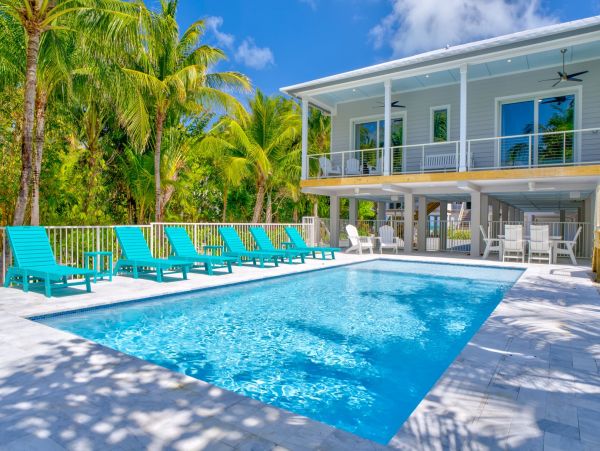Marathon Beach Oceanfront Vacation Rental | Luxury 6-Bedroom Estate with Dock Beachfront
