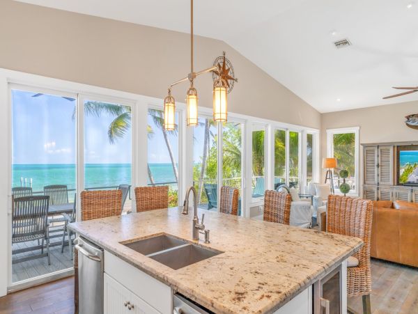 Marathon Beach Oceanfront Vacation Rental | Luxury 6-Bedroom Estate with Dock Beachfront