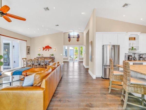 Marathon Beach Oceanfront Vacation Rental | Luxury 6-Bedroom Estate with Dock Beachfront