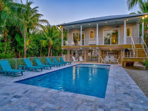Marathon Beach Oceanfront Vacation Rental | Luxury 6-Bedroom Estate with Dock Beachfront