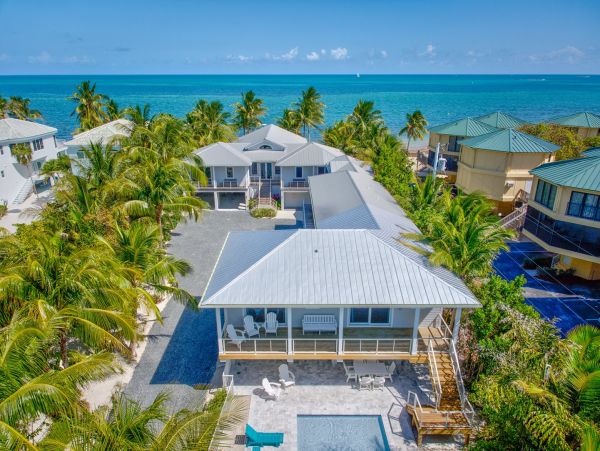 Marathon Beach Oceanfront Vacation Rental | Luxury 6-Bedroom Estate with Dock Beachfront
