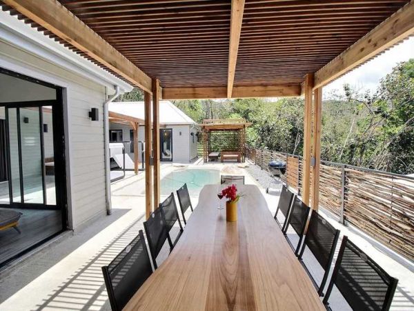 Guadeloupe Vacation Home Four Bedroom Ocean Views