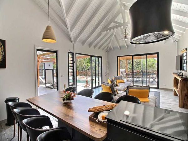 Guadeloupe Vacation Home Four Bedroom Ocean Views