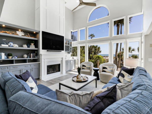 Oceanfront Vacation Villa Hilton Head 5 Bedrooms Sleeps 16